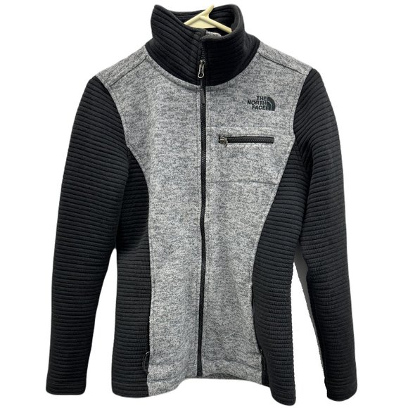 The North Face Jackets & Coats The North Face Black And Grey Zip Up